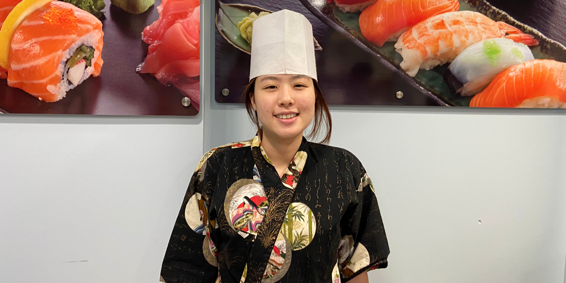 Emily Kwon, Manager and Chef, at U-Naru Sushi at Michael Garron Hospital