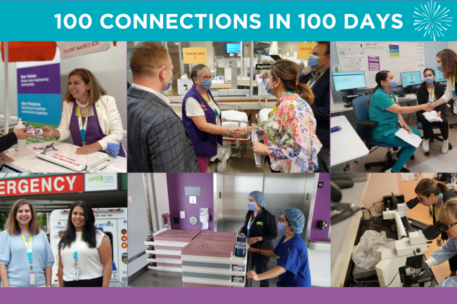 100 connections in 100 days.