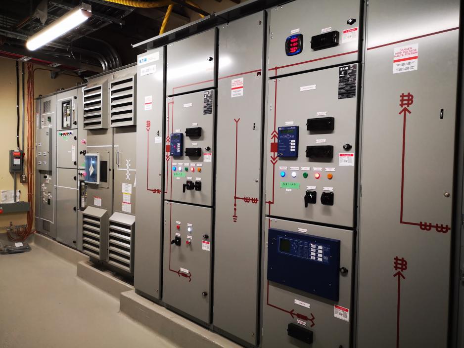 Hospital's New Electrical Substation 