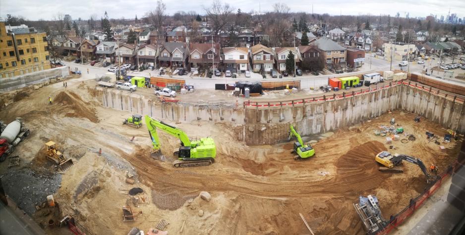 Excavation Excavation of construction site