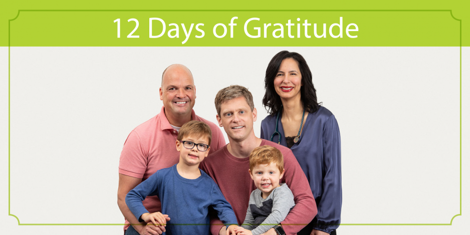 Grateful giving – staff and donors Grateful giving – staff and donors