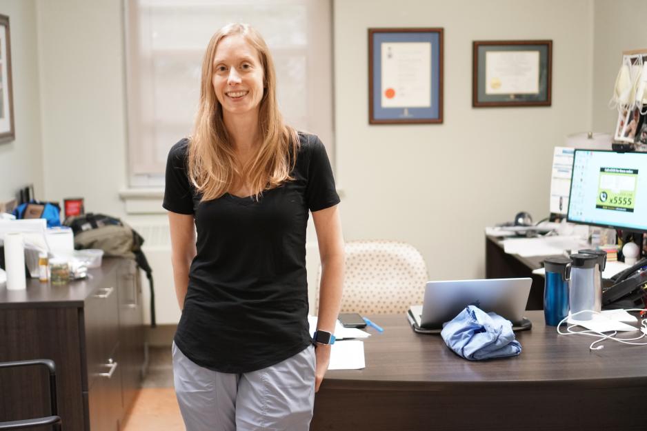 Dr. Janine McCready, infectious diseases physician at MGH.