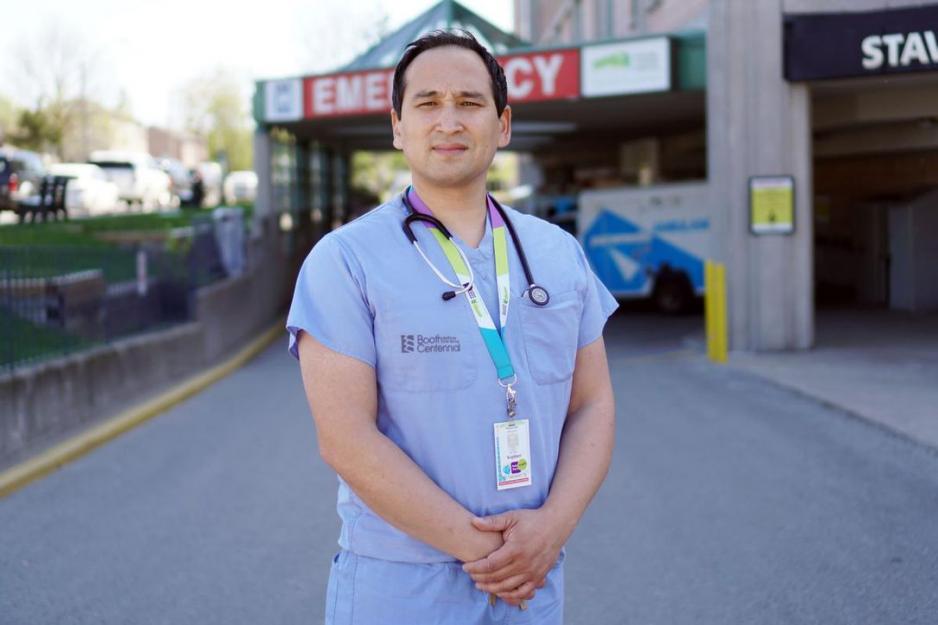 Dr. Kyle Vojdani, Chief and Medical Director of the Emergency Department at MGH.