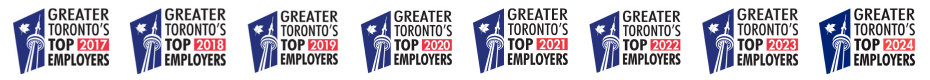 Greater Toronto's Top Employer 2017-2024